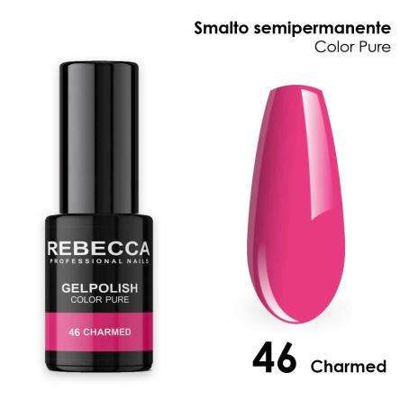 Rebecca gel polish soak off color pure 5 ml  smalto semipermanente n.46