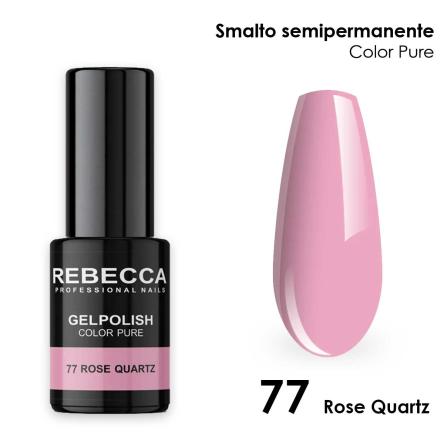 Rebecca gel polish soak off color pure 5 ml  smalto semipermanente n.77