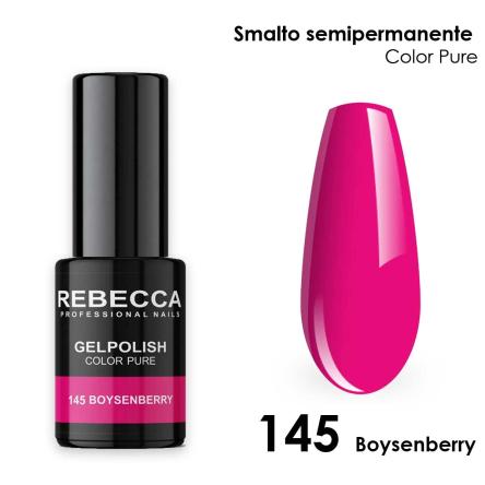 Rebecca gel polish soak off color pure 5 ml  smalto semipermanente n.145