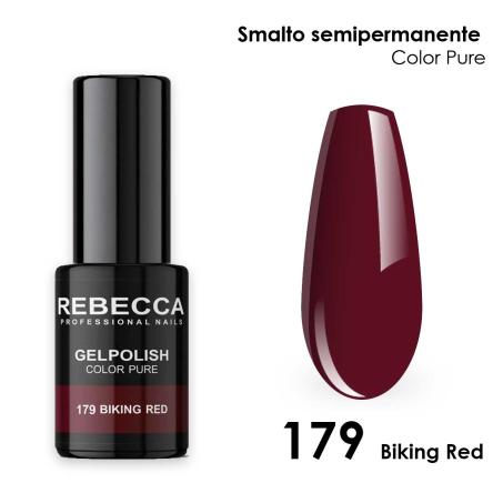 Rebecca gel polish soak off color pure 5 ml  smalto semipermanente n.179