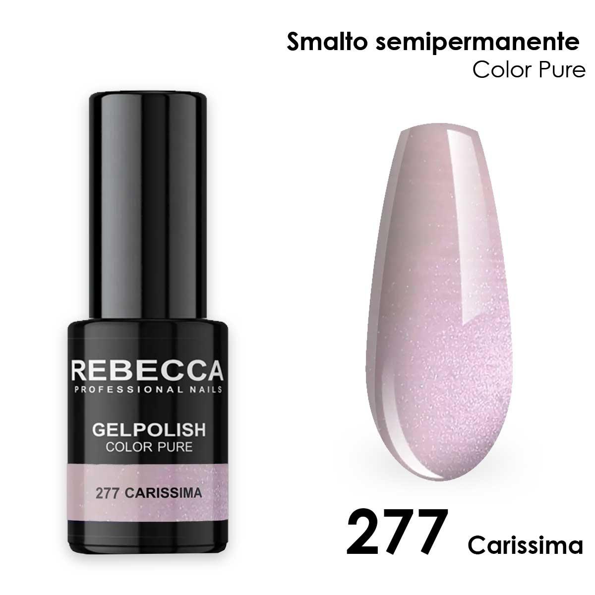 Rebecca gel polish soak off color pure 5 ml  smalto semipermanente n.277