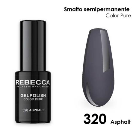 Rebecca gel polish soak off color pure 5 ml  smalto semipermanente n.320