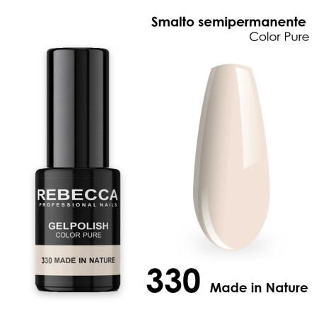 Rebecca gel polish soak off color pure 5 ml  smalto semipermanente n.330