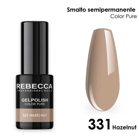 Rebecca gel polish soak off color pure 5 ml  smalto semipermanente n.331