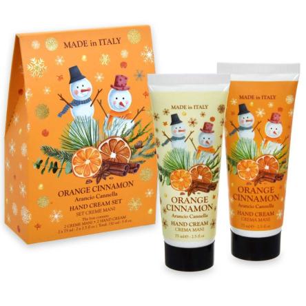 La florentina gift box 2 x 75ml orange cinnamon