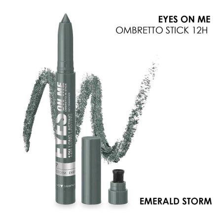 Bella oggi eyes on me ombretto stick 12h emerald storm