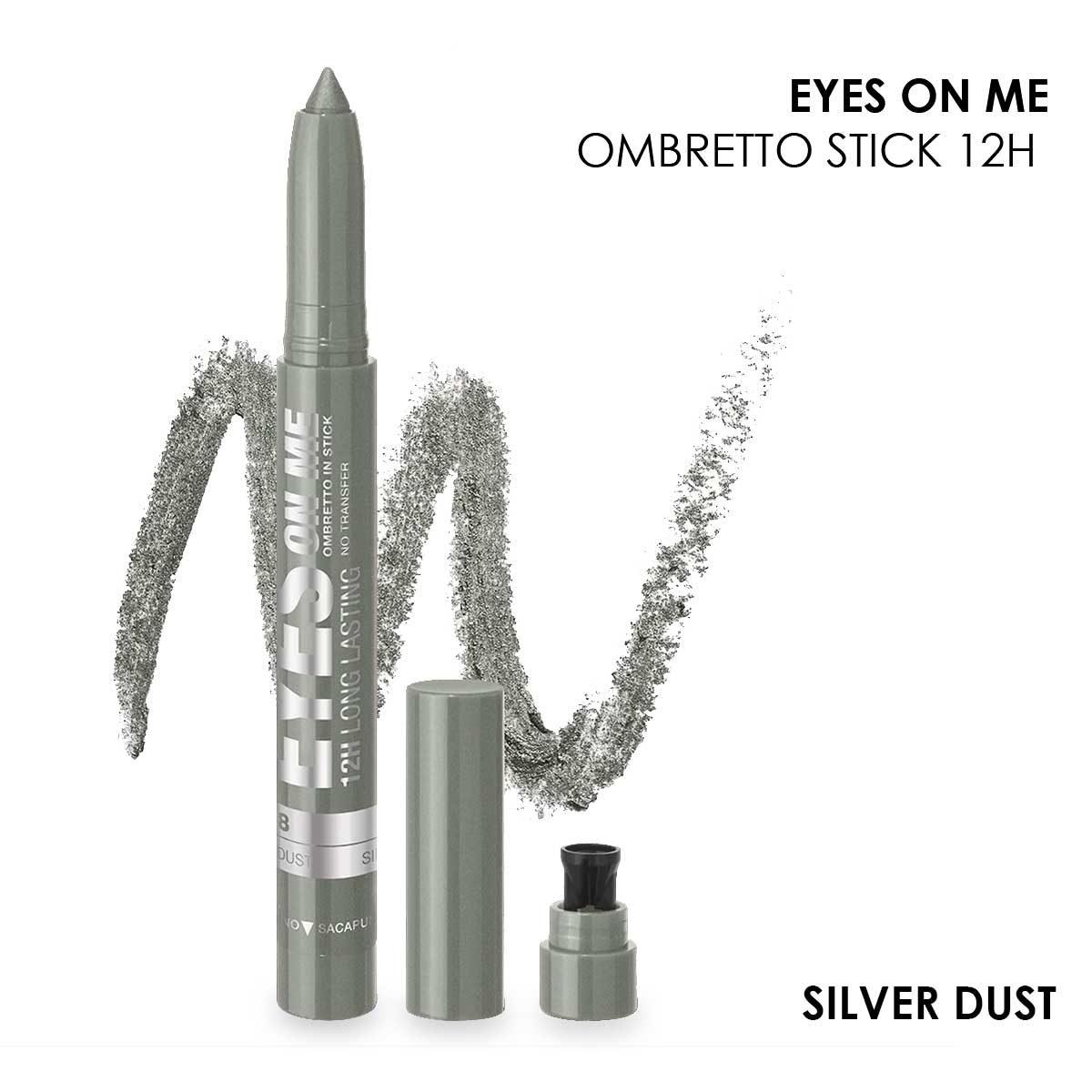 Bella oggi eyes on me ombretto stick 12h silver dust