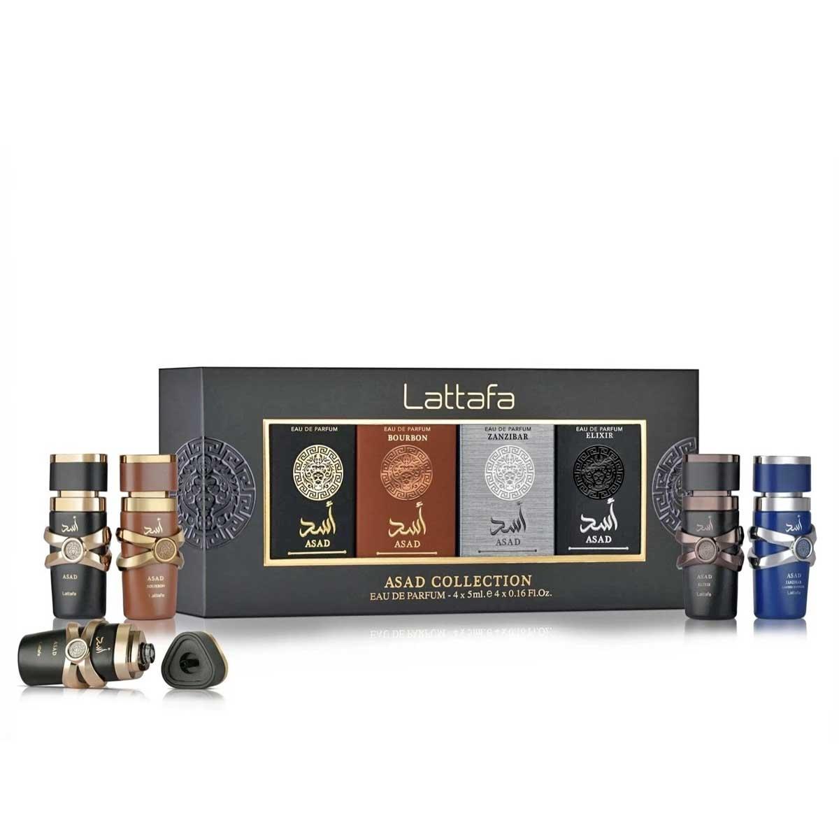 Lattafa set asad(m) collection edp 4x5 ml