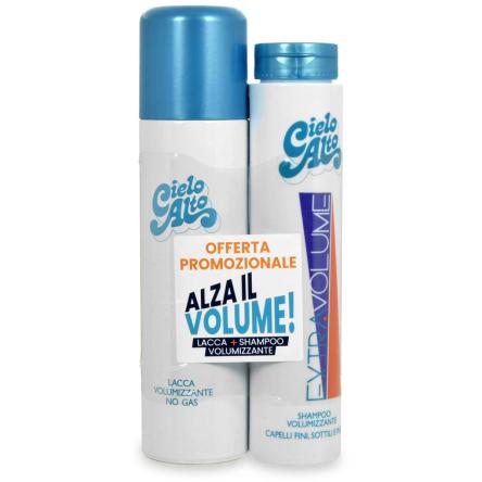 Lacca volumizzante 250 ml + shampoo volumizzante 250 ml omaggio
