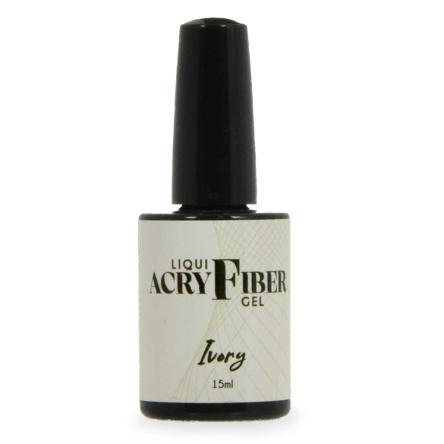 Uv liqui-acryfiber gel - ivory 15 ml