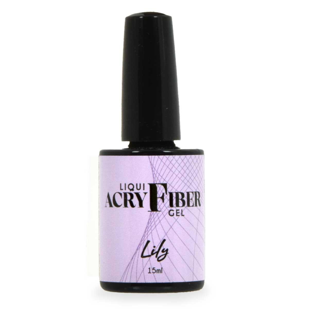 Uv liqui-acryfiber gel - lily 15 ml