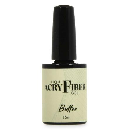 Uv liqui-acryfiber gel - butter 15 ml