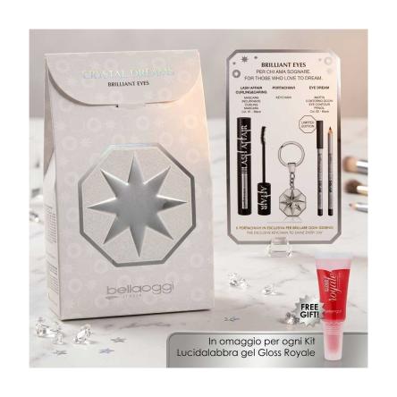 Bella oggi mini kit lash affair curling-glitter eye pencil