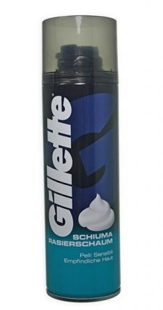 Gillette schiuma barba pelli sensibili 300ml