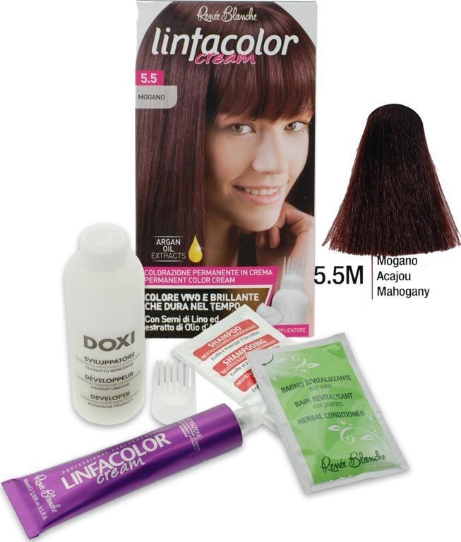 Linfacolor cream 5,5 mogano