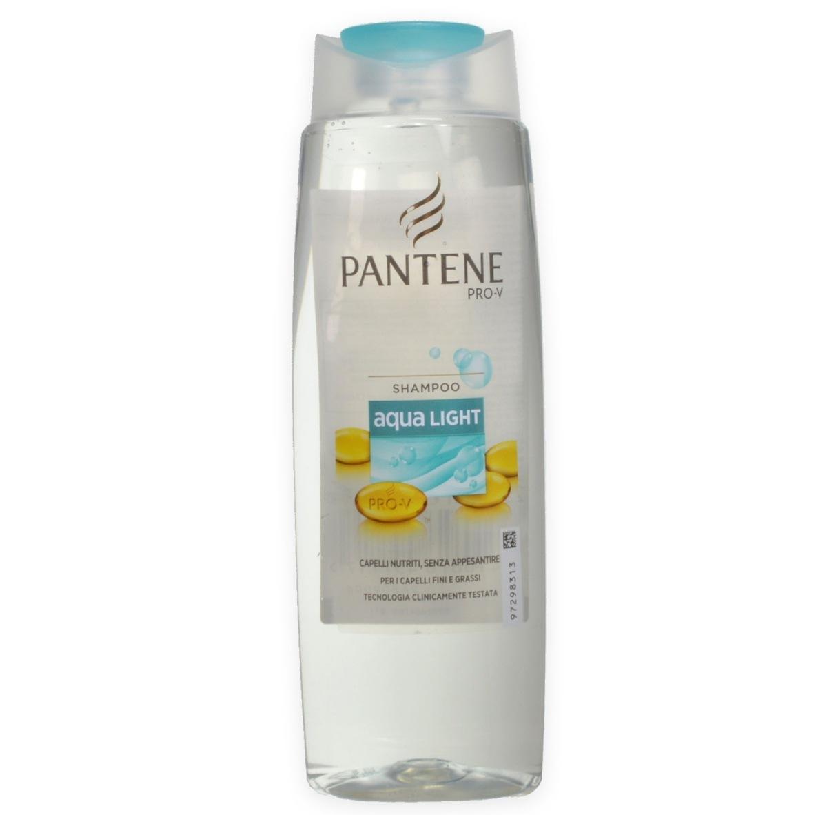 Pantene shampoo 250 ml aqualight