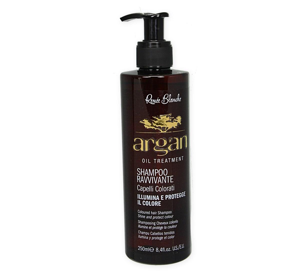 Argan shampoo ravvivante 250 ml renee blanche
